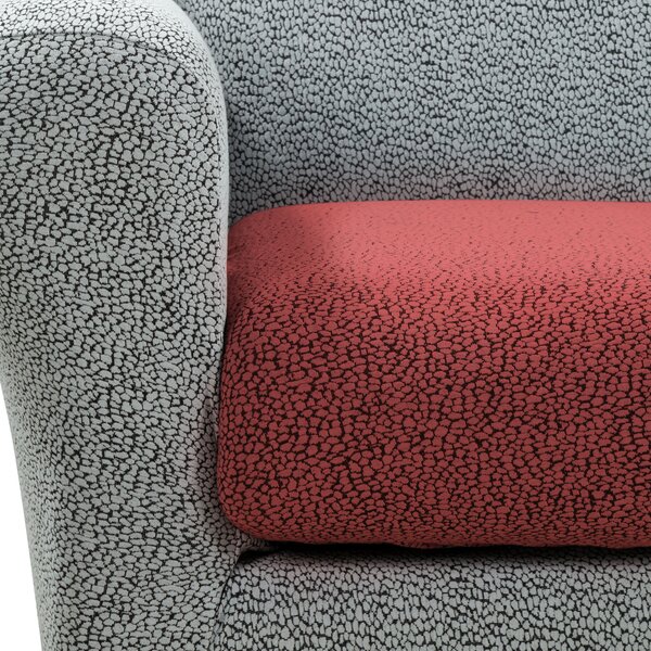 Copricuscino In Cotone Cosmic 2 Posti Caleffi Tinta Unita Red Caleffi