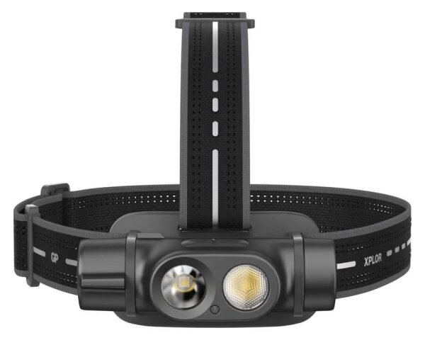 Lampada frontale ricaricabile dimmerabile GP XPLOR PHR19 LED/1x18650/5V IPX8