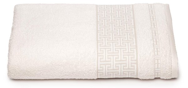 Telo Bagno In Cotone Atene Standard Caleffi Tinta Unita Vaniglia Caleffi
