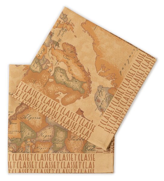 Tovagliolo In Cotone Geo Classic CM. 48X48 Alviero Martini 1A Classe Geo Caleffi