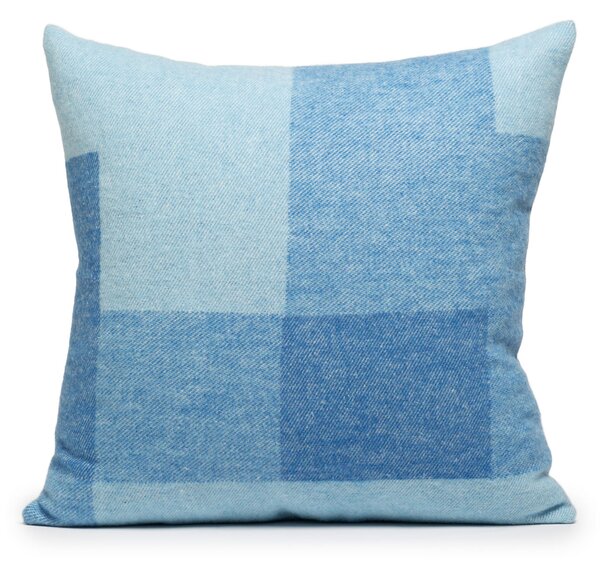 Cuscino D'arredo In Cotone Jeans CM. 48X48 Caleffi Non Specificato Blu Caleffi