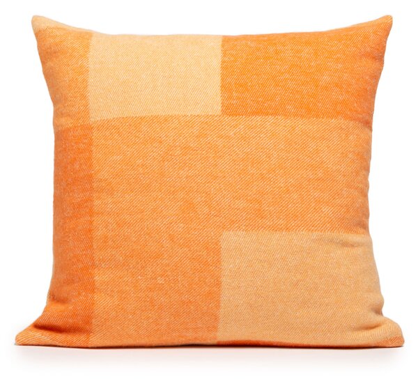 Cuscino D'arredo In Cotone Jeans CM. 48X48 Caleffi Non Specificato Arancio Caleffi