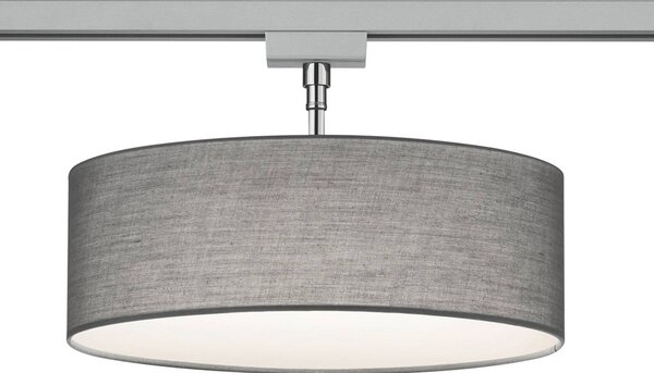 Trio Lighting plafoniera a 2 fasi DUOline 763902 2xE27, grigio