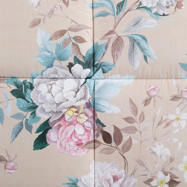 Trapunta In Raso Di Cotone Beautiful Matrimoniale Dreaming Floreale Caleffi