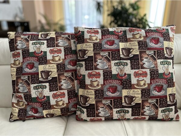 Federa cuscino gobelin Caffe Eden 641
