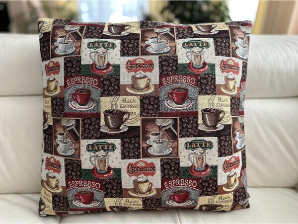 Federa cuscino gobelin Caffe Eden 641