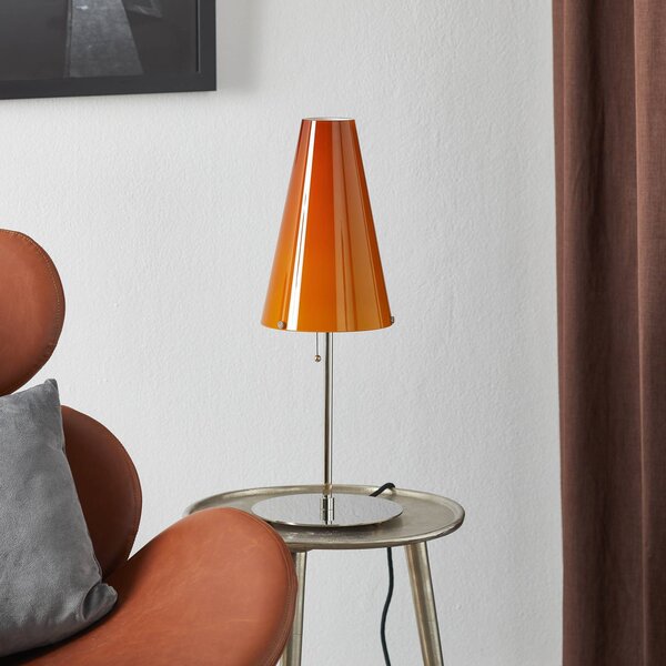 TECNOLUMEN Walter Schnepel lampada tavolo, arancio