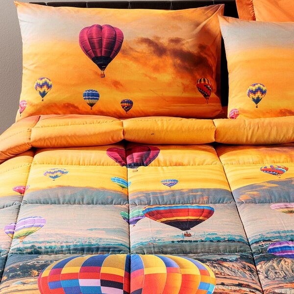 Trapunta In Cotone Cappadocia Singolo Sogni Di Viaggio Fotografico Caleffi