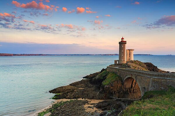 Illustrazione Minou lighthouse in France, fhm