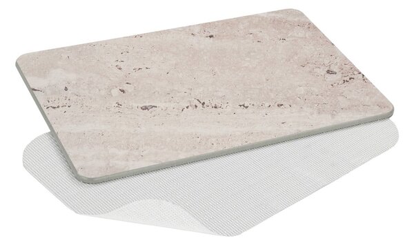 Tappetino da bagno marrone chiaro in terra di diatomee 39x60 cm Puna - Wenko