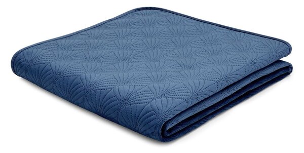 Copriletto blu per letto matrimoniale 220x230 cm Art Deco Pearl - Catherine Lansfield
