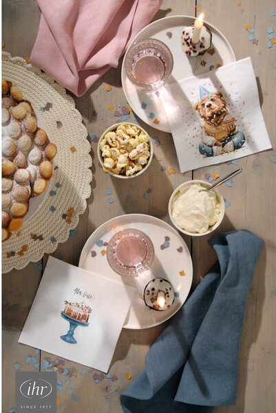 Tovaglioli di carta in set da 20 pezzi Happy Teddy - IHR