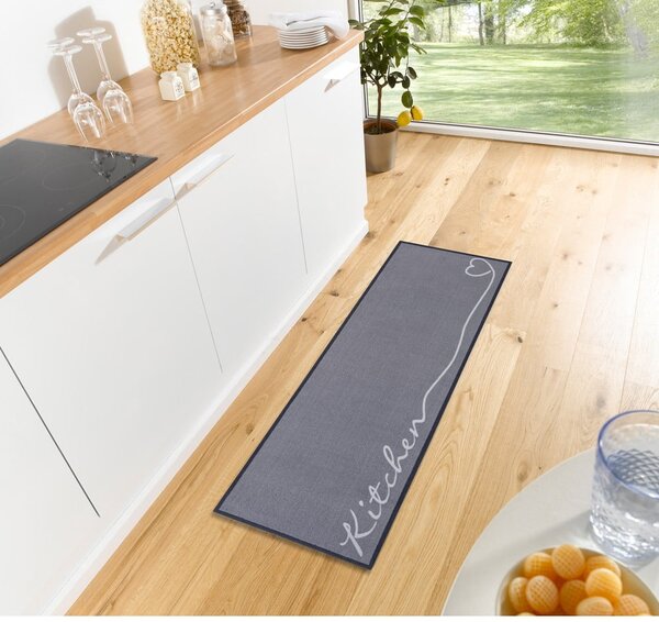 Runner grigio da cucina, 50 x 150 cm Cook & Clean - Zala Living