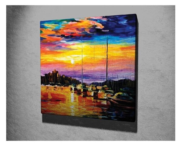 Riproduzione murale su tela, 45 x 45 cm Leonid Afremov - Wallity