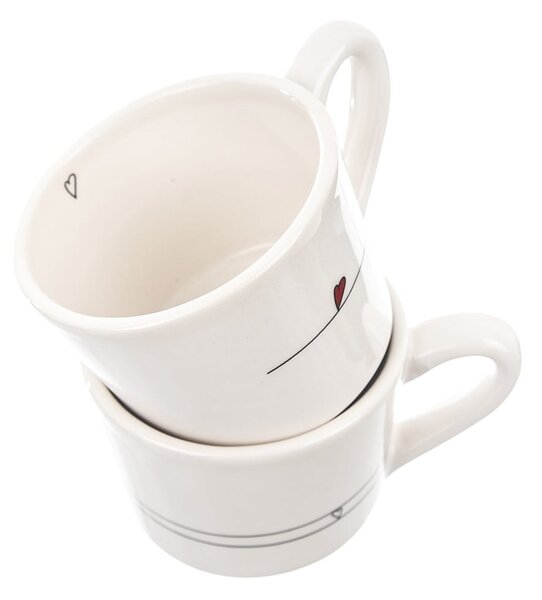 Tazze in ceramica in set da 2 pezzi 230 ml - Orion