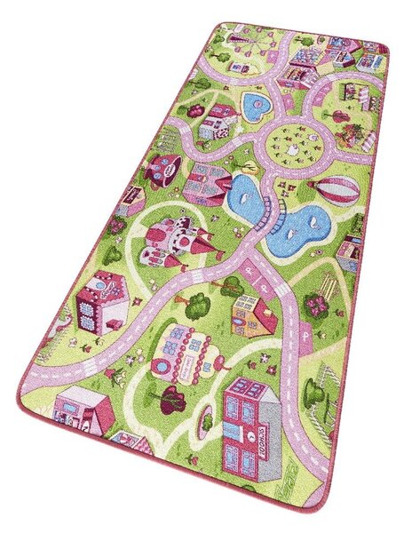 Tappeto da gioco per bambini rosa 140x200 cm Sweet Town – Hanse Home