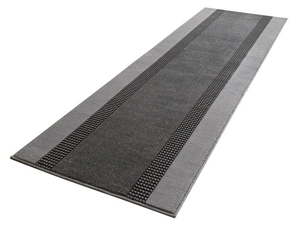Runner grigio , 80 x 300 cm Basic - Hanse Home