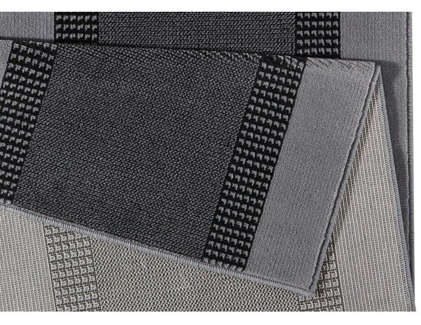 Runner grigio , 80 x 300 cm Basic - Hanse Home