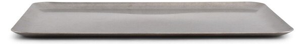 Vassoio vassoio di servizio in acciaio inox 20x30 cm Serve – BonBistro