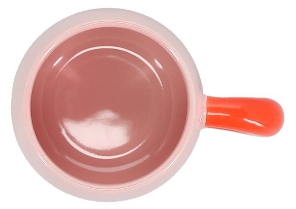 Tazza rosa in new bone china 470 ml Coco – ONA