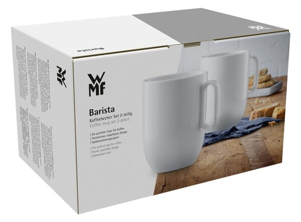 Set di 2 tazze in porcellana bianca da 380 ml Barista - WMF
