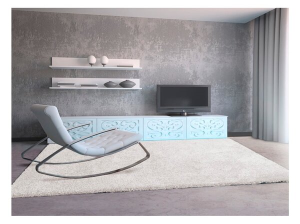 Tappeto beige chiaro , 100 x 150 cm Aqua Liso - Universal