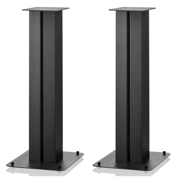 Bowers & Wilkins FS-600 S3 Black Coppia Stand Dedicati alle Casse da Scaffale Serie 600 S3