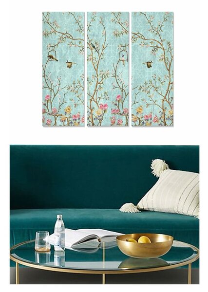 Dipinti in set di 3 pezzi 20x50 cm - Wallity