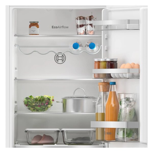 Bosch KIV865SE0 Frigorifero Incasso Combinato LowFrost Porta Traino 177x54 cm Serie2