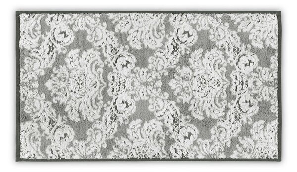 Asciugamano in cotone grigio 33x33 cm Damask - Foutastic