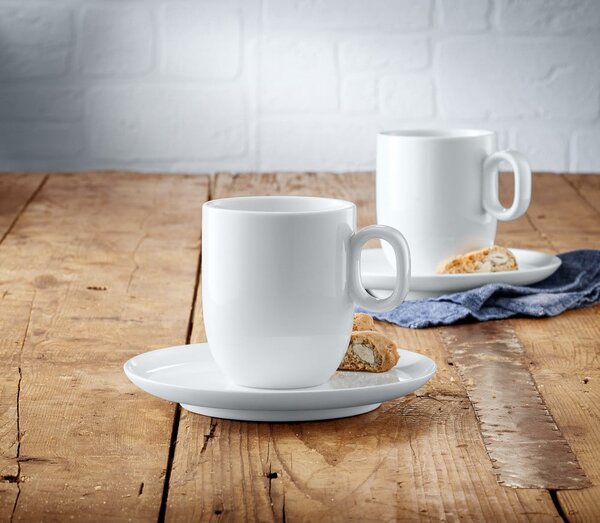 Tazze in porcellana bianca in set da 2 per cappuccino 170 ml Barista - WMF