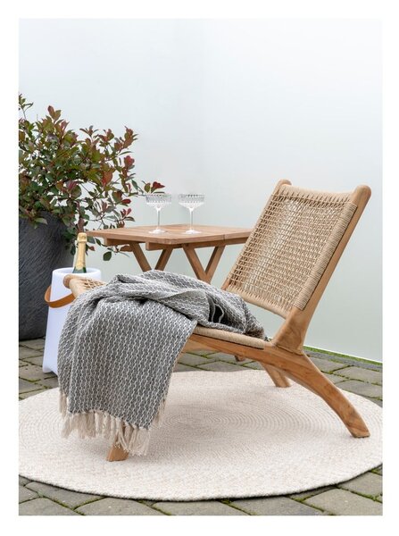 Tappeto beige , ø 120 cm Menorca - House Nordic