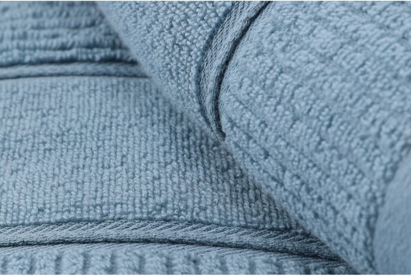 Set di 2 asciugamani in cotone blu, 50 x 90 cm Daniela - Foutastic