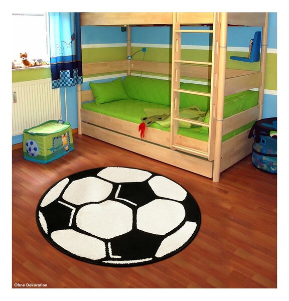 Tappeto per bambini , ⌀ 150 cm Football - Hanse Home