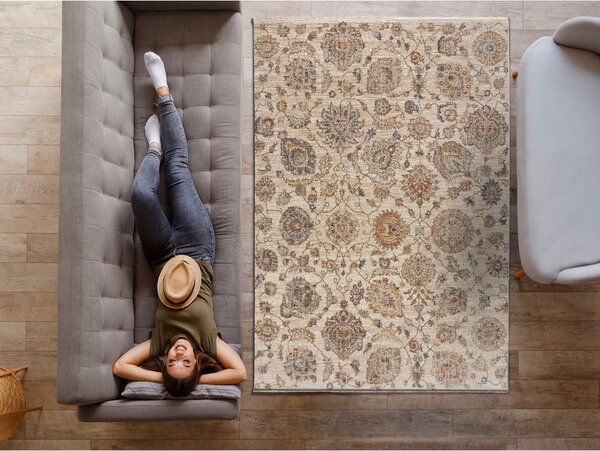 Tappeto beige 133x190 cm Samarkand - Universal