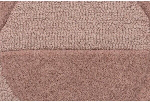 Tappeto in lana rosa 120x170 cm Gigi - Flair Rugs