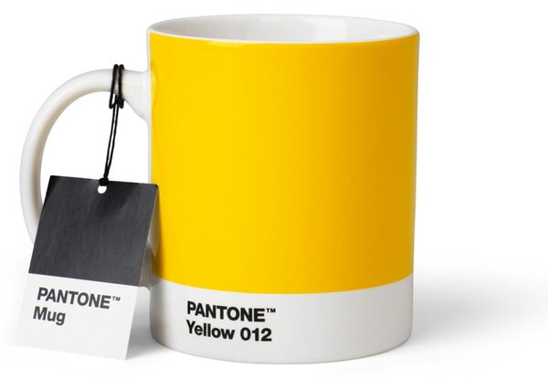 Tazza in ceramica gialla 375 ml Yellow 012 - Pantone
