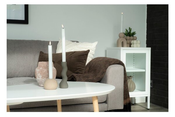 Vetrina in metallo bianco 38x70 cm Dalby - House Nordic