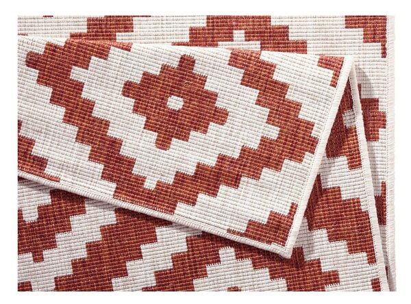 Tappeto da esterno marrone e crema , 80 x 250 cm Malta - NORTHRUGS