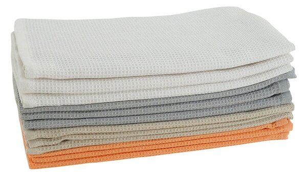 Asciugamani in cotone in set da 3 40x60 cm Wafle - B.E.S