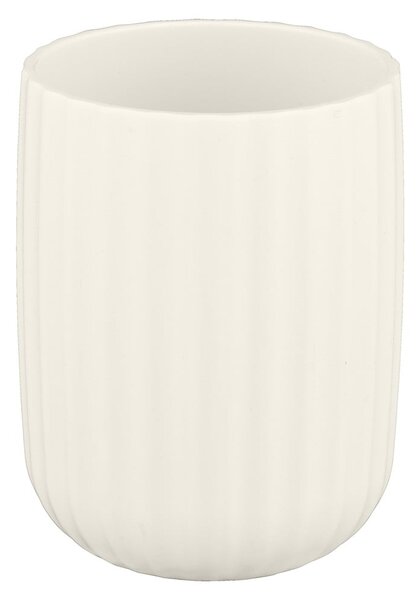 Bicchierino per spazzolino bianco crema Agropoli - Wenko
