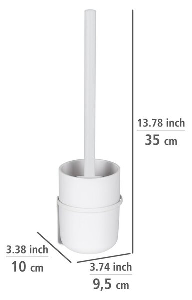 Scopino in plastica autoportante bianco Carpino - Wenko