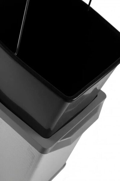 Bidone in plastica per rifiuti differenziati/incasso 25 l Tower - Elletipi