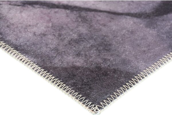 Tappeto lavabile grigio 80x50 cm - Vitaus
