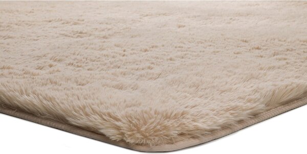 Tappeto beige , 140 x 200 cm Alpaca Liso - Universal