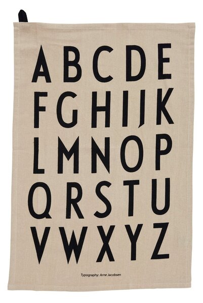 Asciugamani in cotone in set da 2 40x60 cm - Design Letters