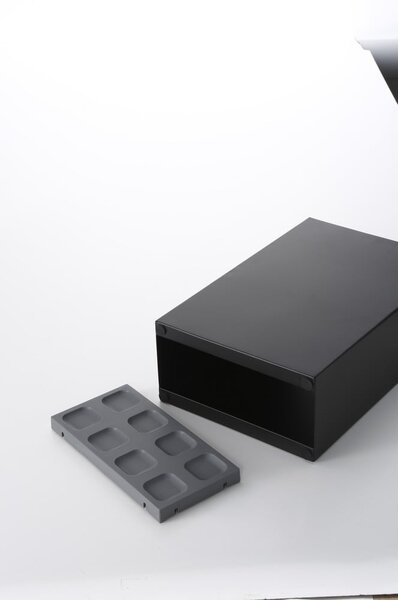 Portaombrelli in metallo nero Yamazaki Smart - YAMAZAKI