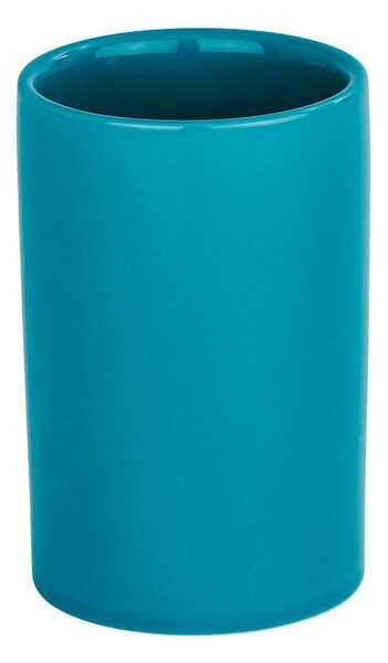 Bicchiere per spazzolino da denti blu Petrol Polaris - Wenko