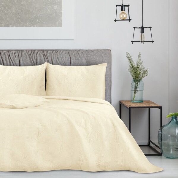 Copriletto singolo crema 170x210 cm Palsha - AmeliaHome