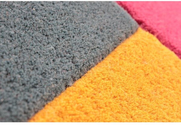 Tappeto in lana 66x300 cm Collage - Flair Rugs